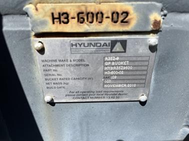 HYUNDAI BUCKET image 9